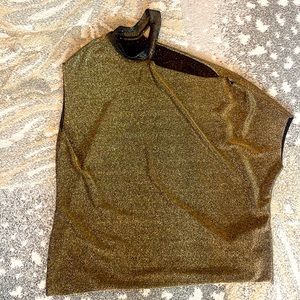 RtA BRONZE asymmetrical tee.